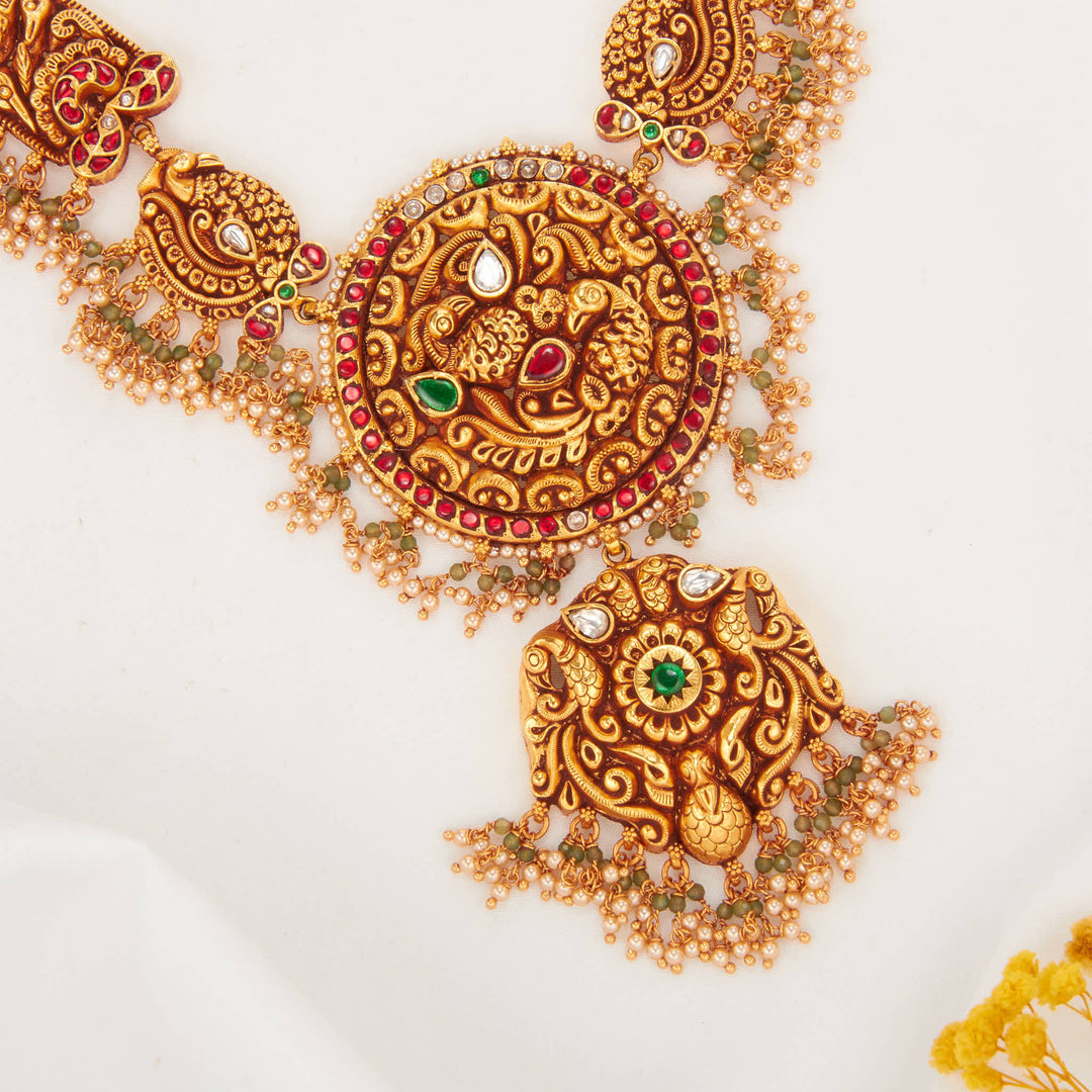 Vanthikaa 3D Spl Long Necklace