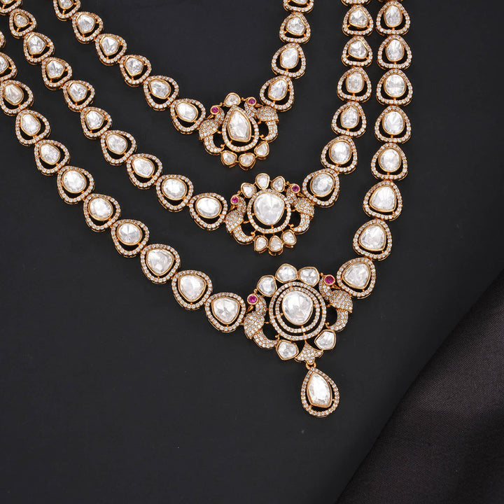 Ornate Elegance Victorian Long Necklace Set