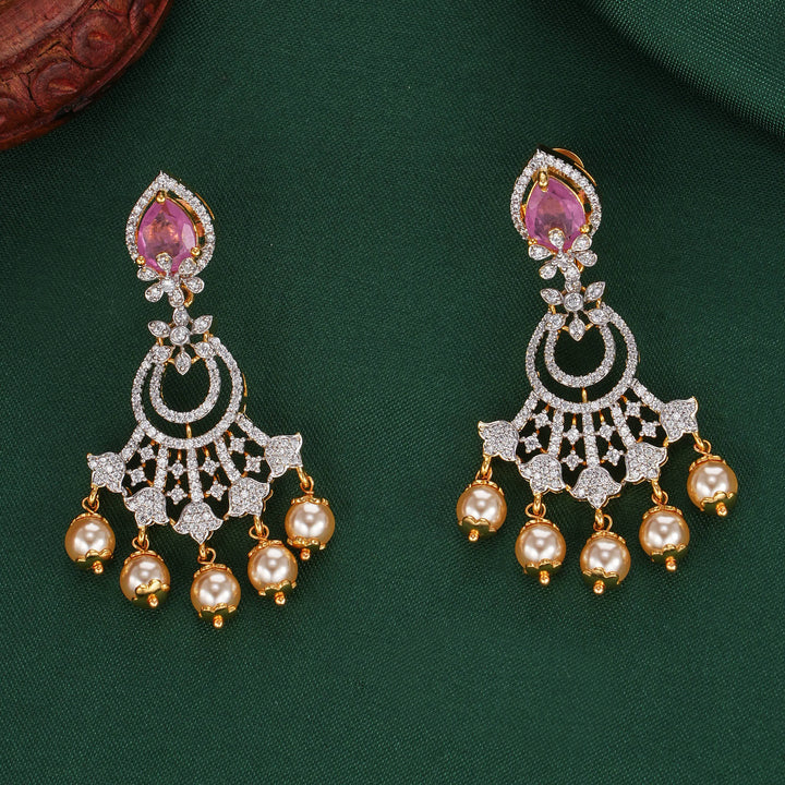Samaira Diamond Design Short Necklace Set
