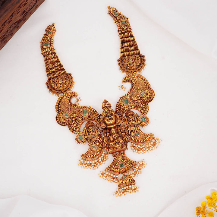 Sacred Splendour 3D Spl Nagas Long Necklace