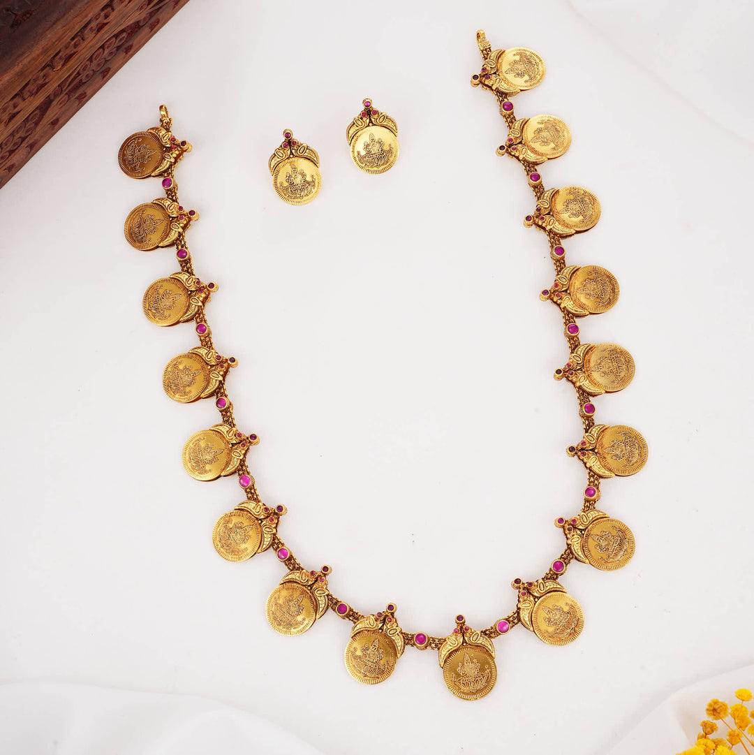 Dignified Nagas Reversible Long Necklace Set