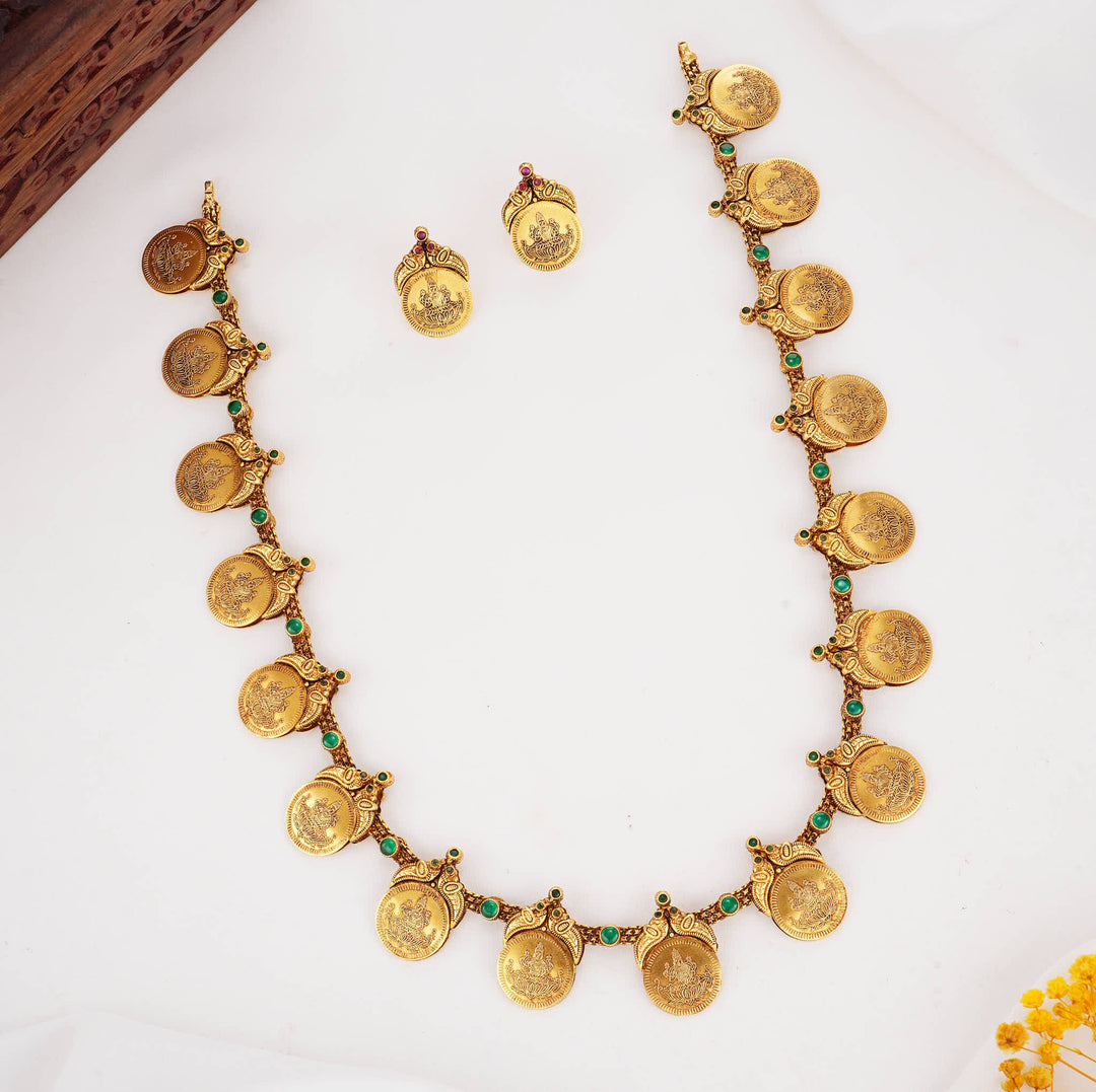 Dignified Nagas Reversible Long Necklace Set