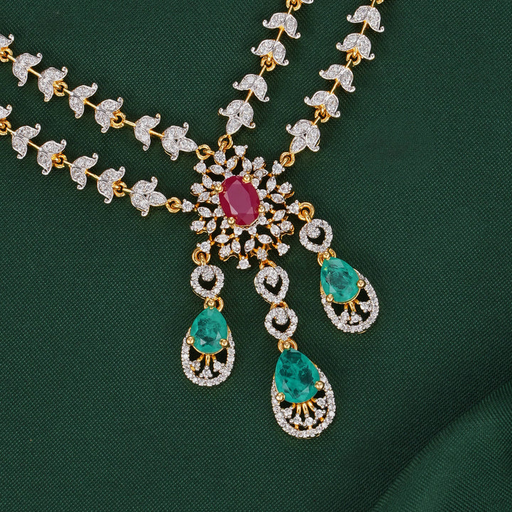 Majestic Allure Avikam Short Necklace Set