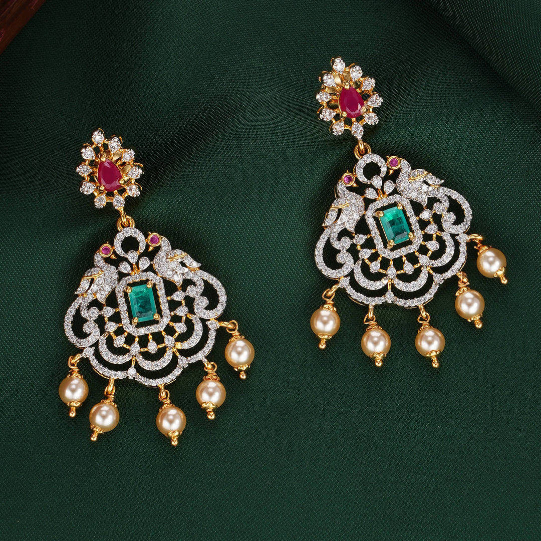 Fit-For-Royal Diamond Design Long Necklace