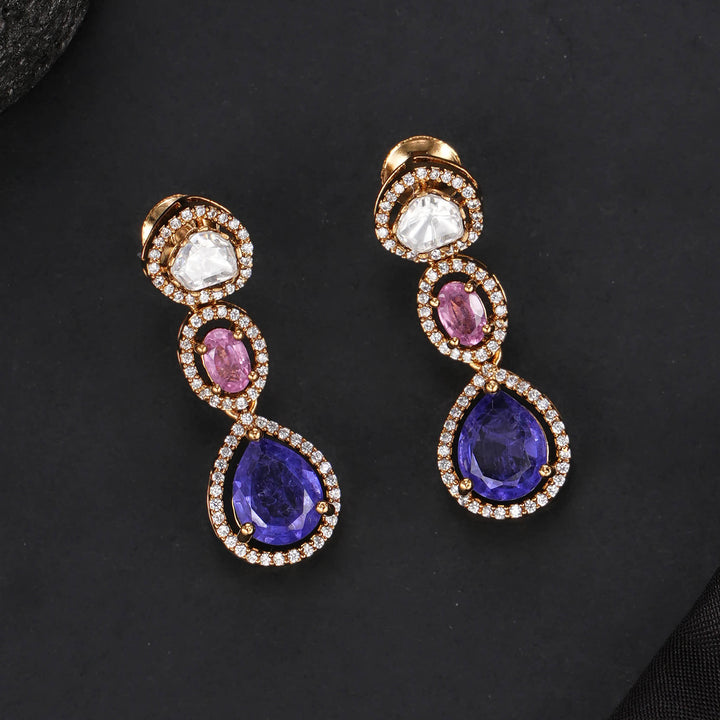 Prismatic Victorian Short Necklace Set