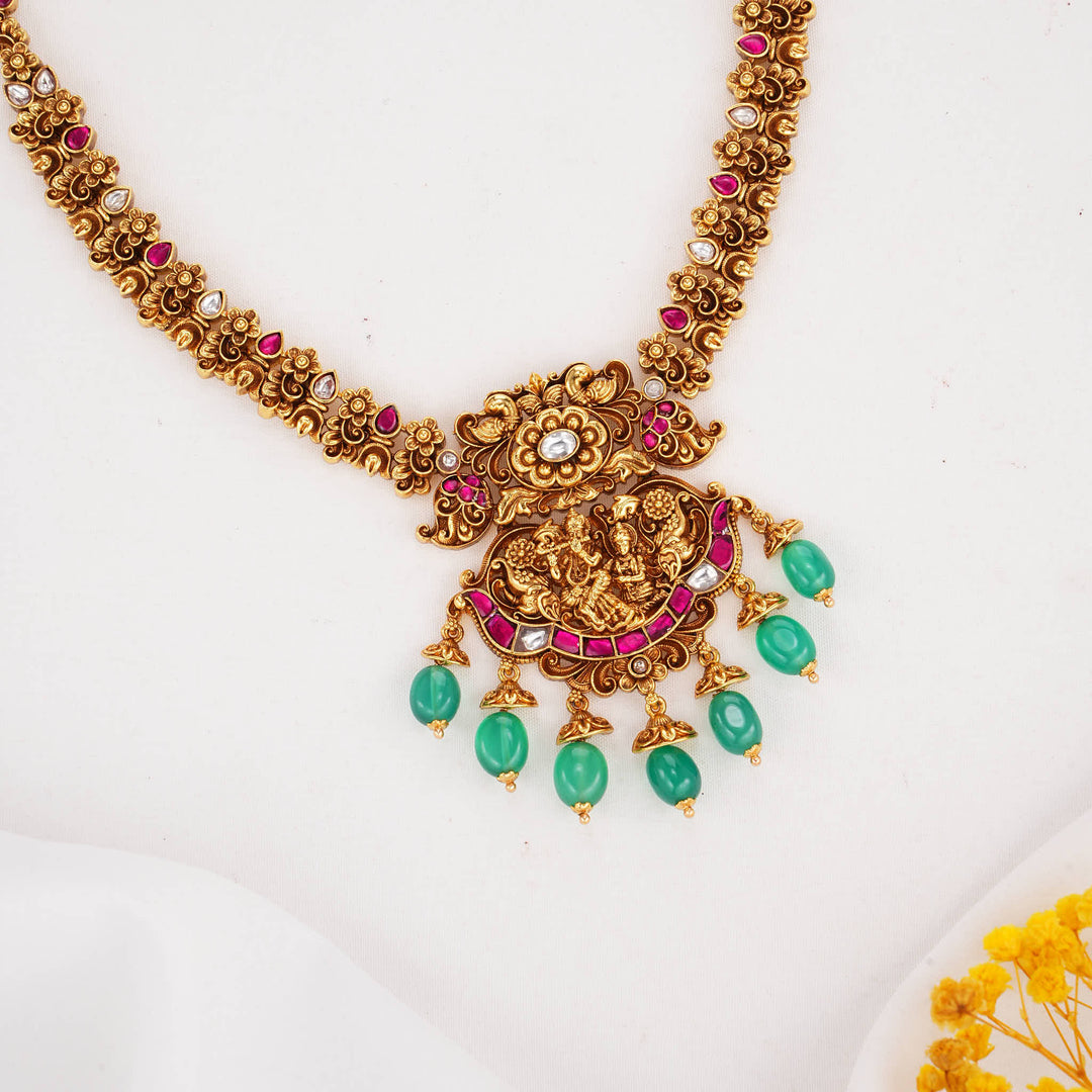 Royal Look 3D Spl Long Necklace Set