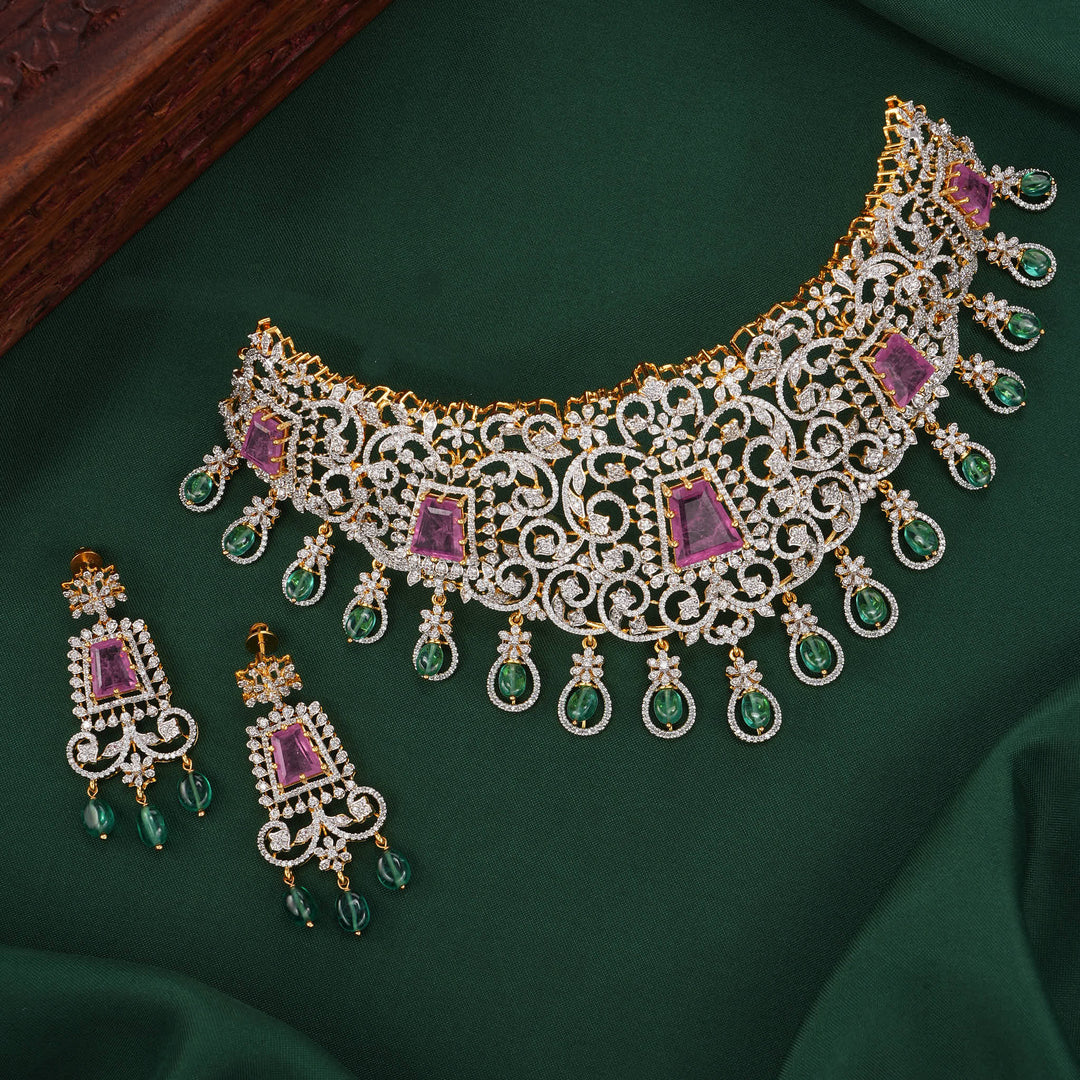 Lavish Appeal Avikam Short Necklace Set