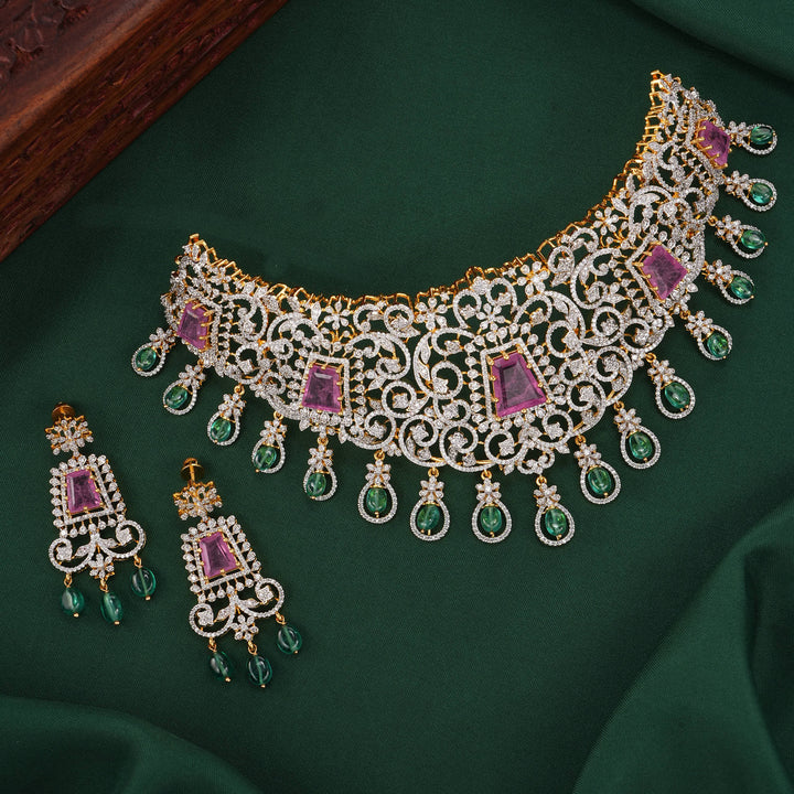 Lavish Appeal Avikam Short Necklace Set