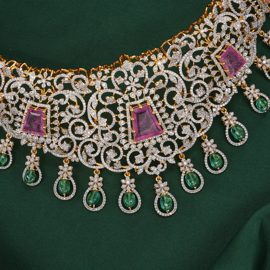 Lavish Appeal Avikam Short Necklace Set