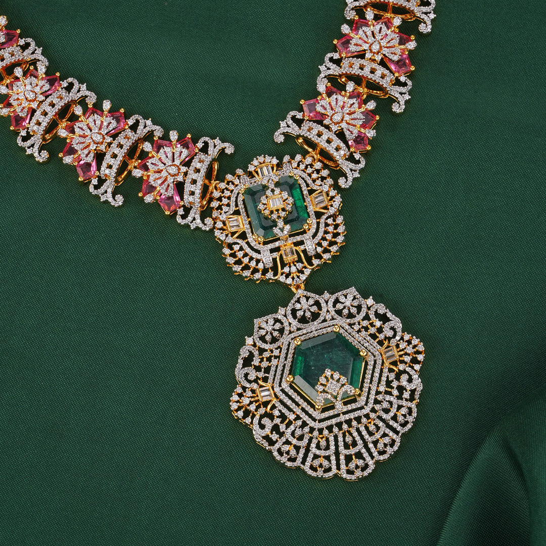 Royal Elegance Avikam Long Necklace Set