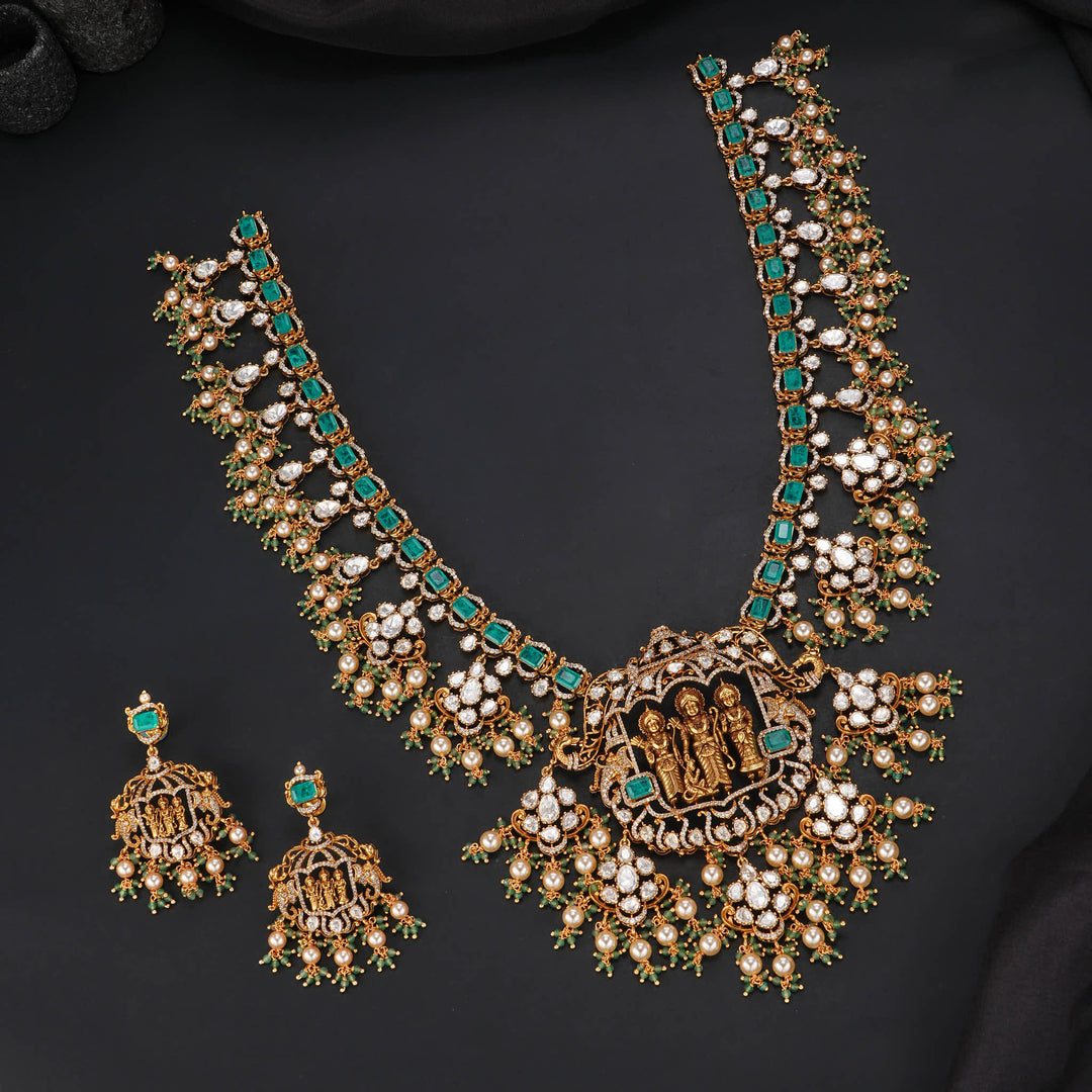 Grand  Victorian Long Necklace Set