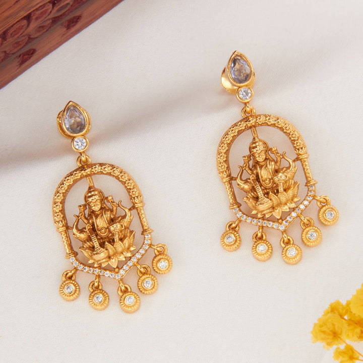 Unique Nakshi Short Necklace Set