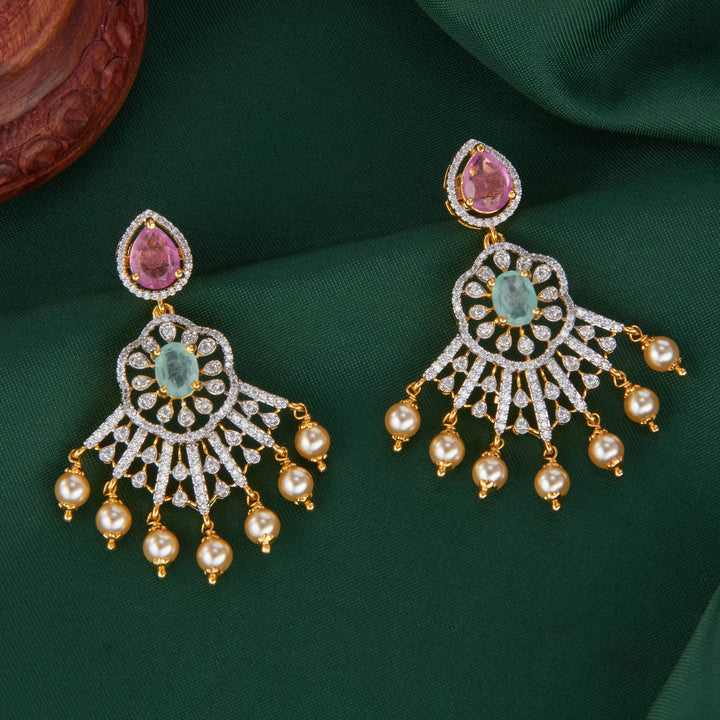 Vibrant-Hued Avikam Short Necklace Set