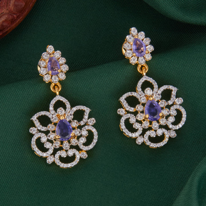 Orchid-toned Avikam Short Necklace Set