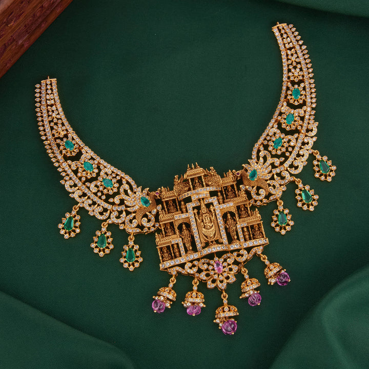 Sacredly inspired Avikam Short Necklace