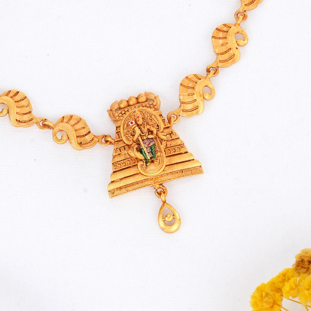 Traditional Murugan  3D Spl Necklace
