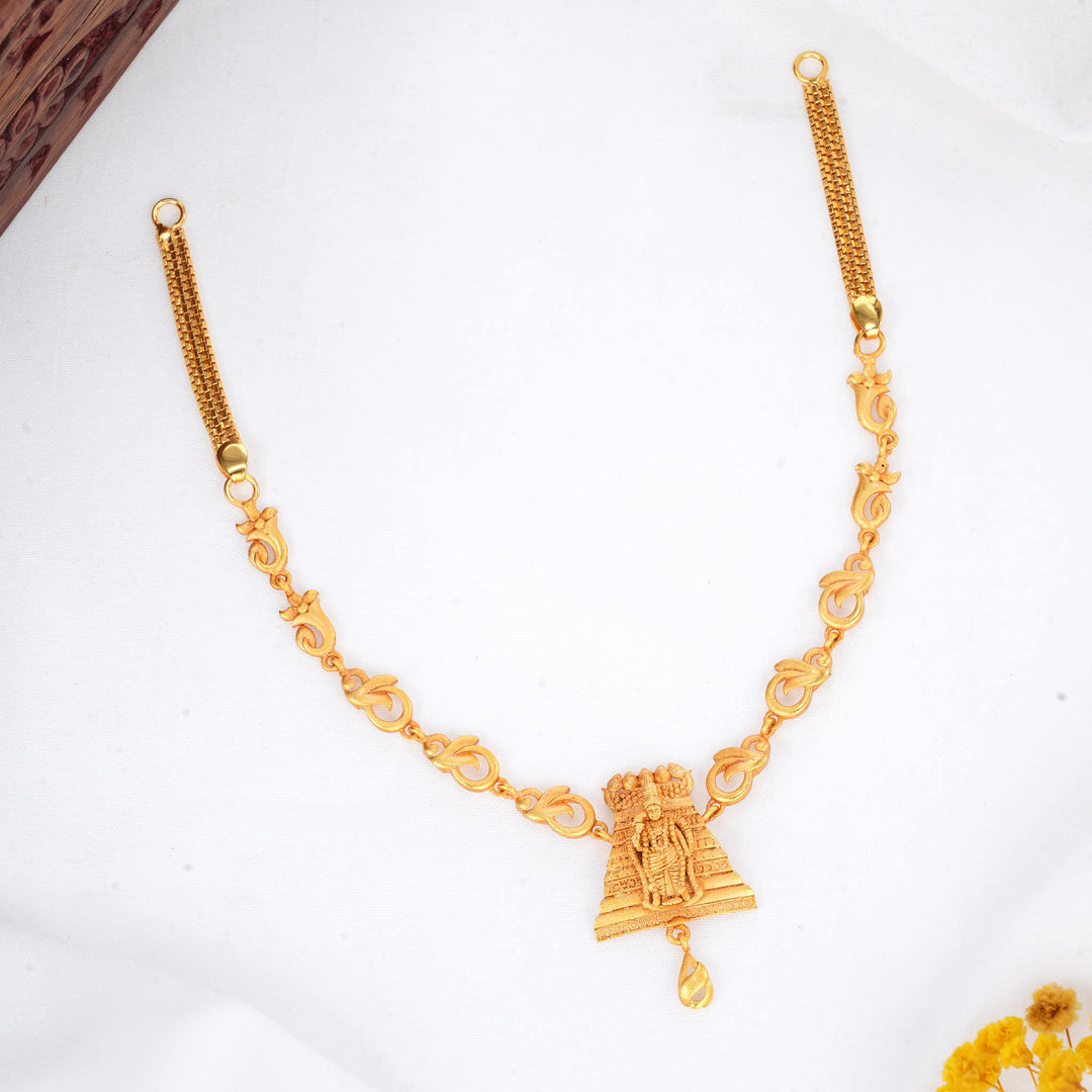 Meenakshi Amman Traditional 3D Spl Necklace