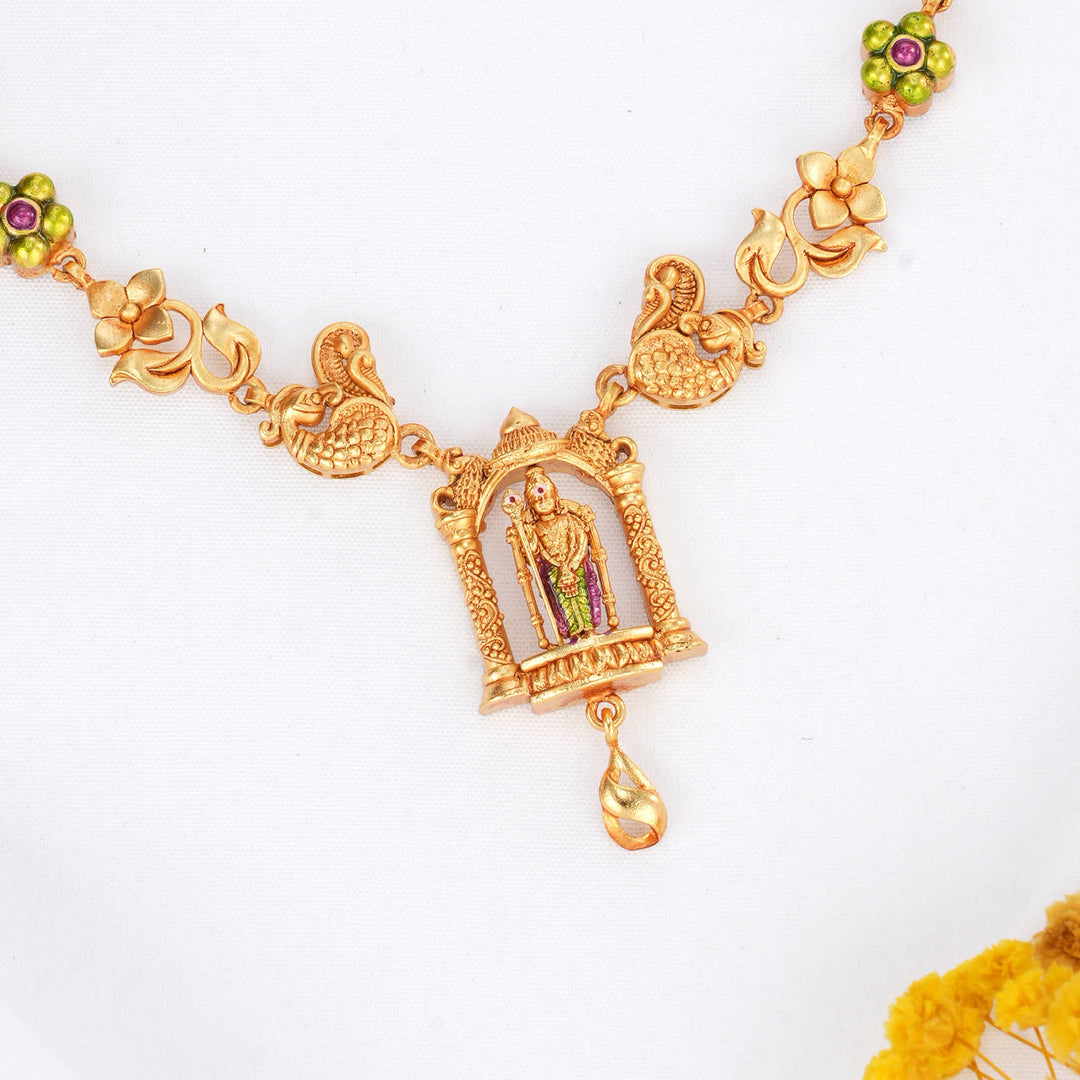 God Murugar 3D Spl Necklace