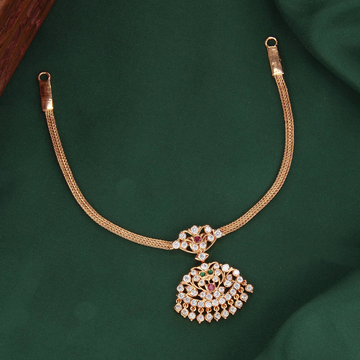 Dazzle Diamond Attigai Short Necklace