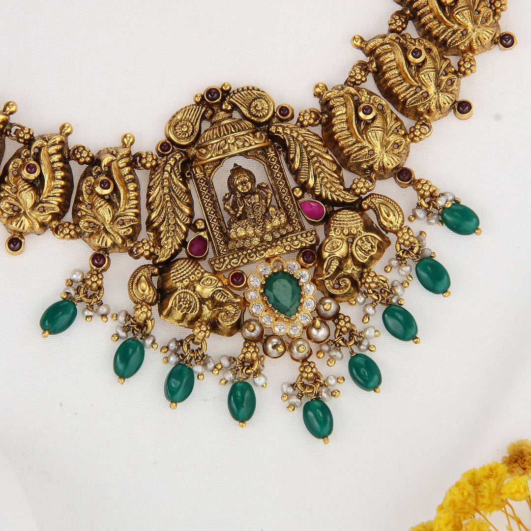 Admirable Bless Nagas Short Necklace