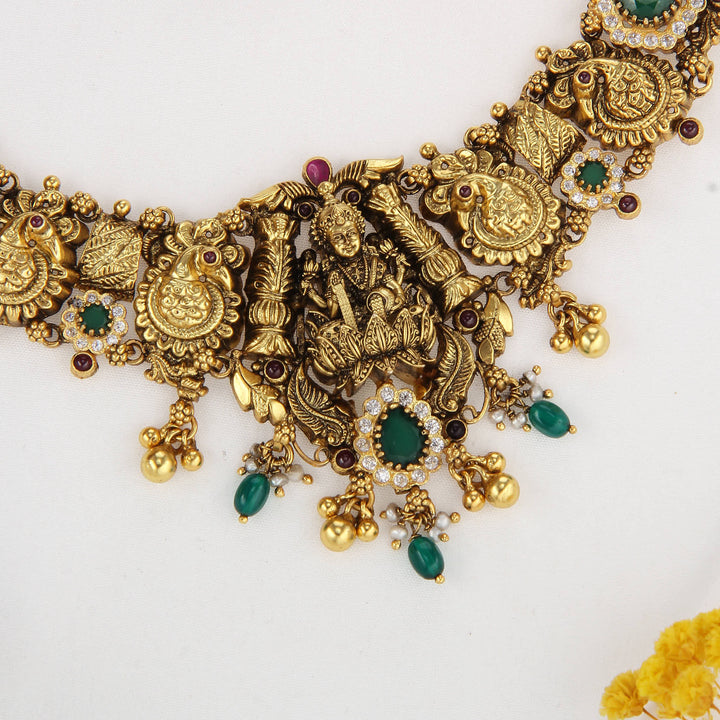 Sacred Glow Naga Short Necklace