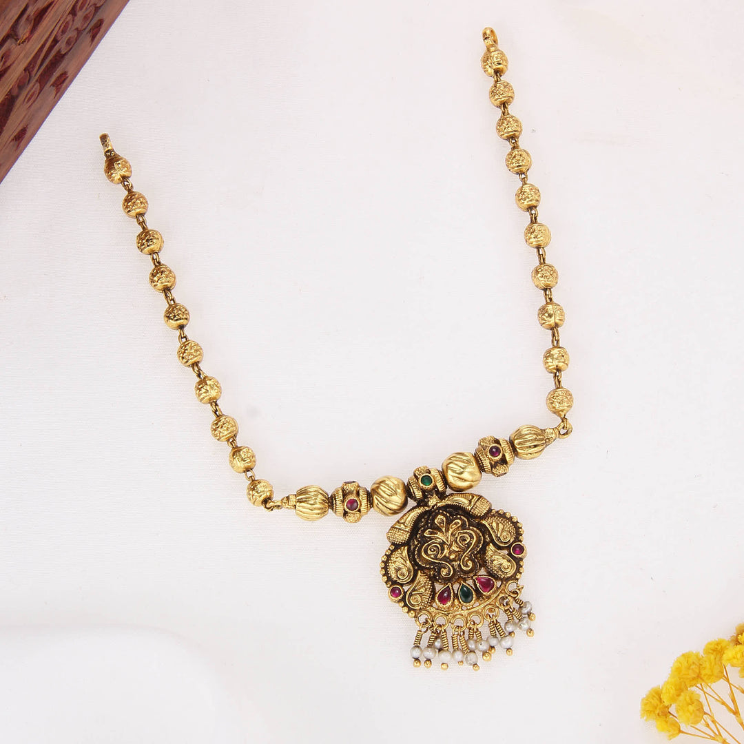 Opulent Charm Nagas Mini Short Necklace