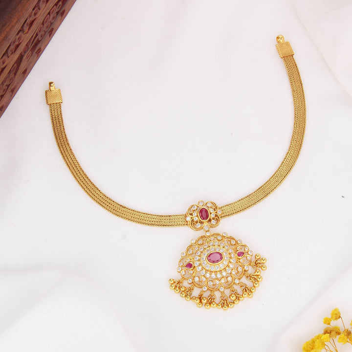 Lavish Elegance Attigai Necklace