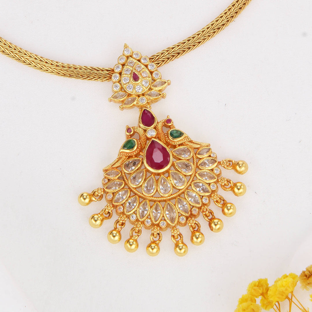 Richly Radiant Attigai Necklace