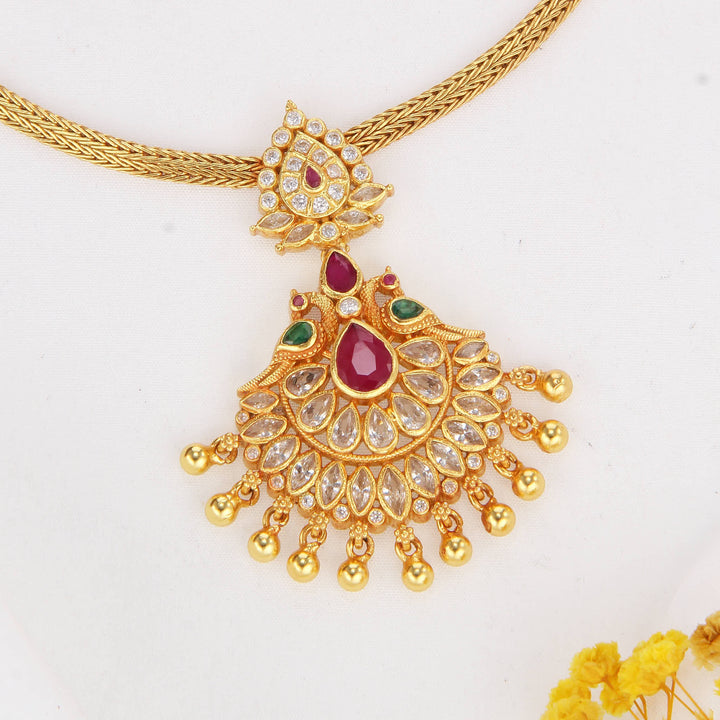 Richly Radiant Attigai Necklace