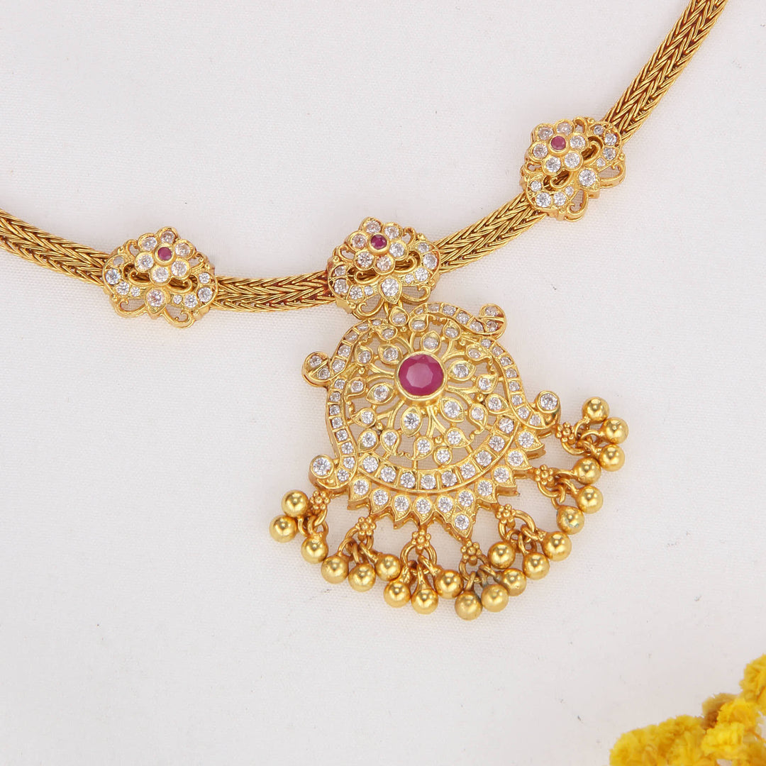 Exalted Elegance Attigai Necklace