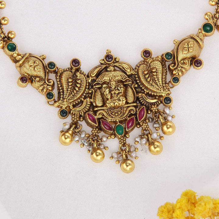 Grand Allure Nagas Short Necklace