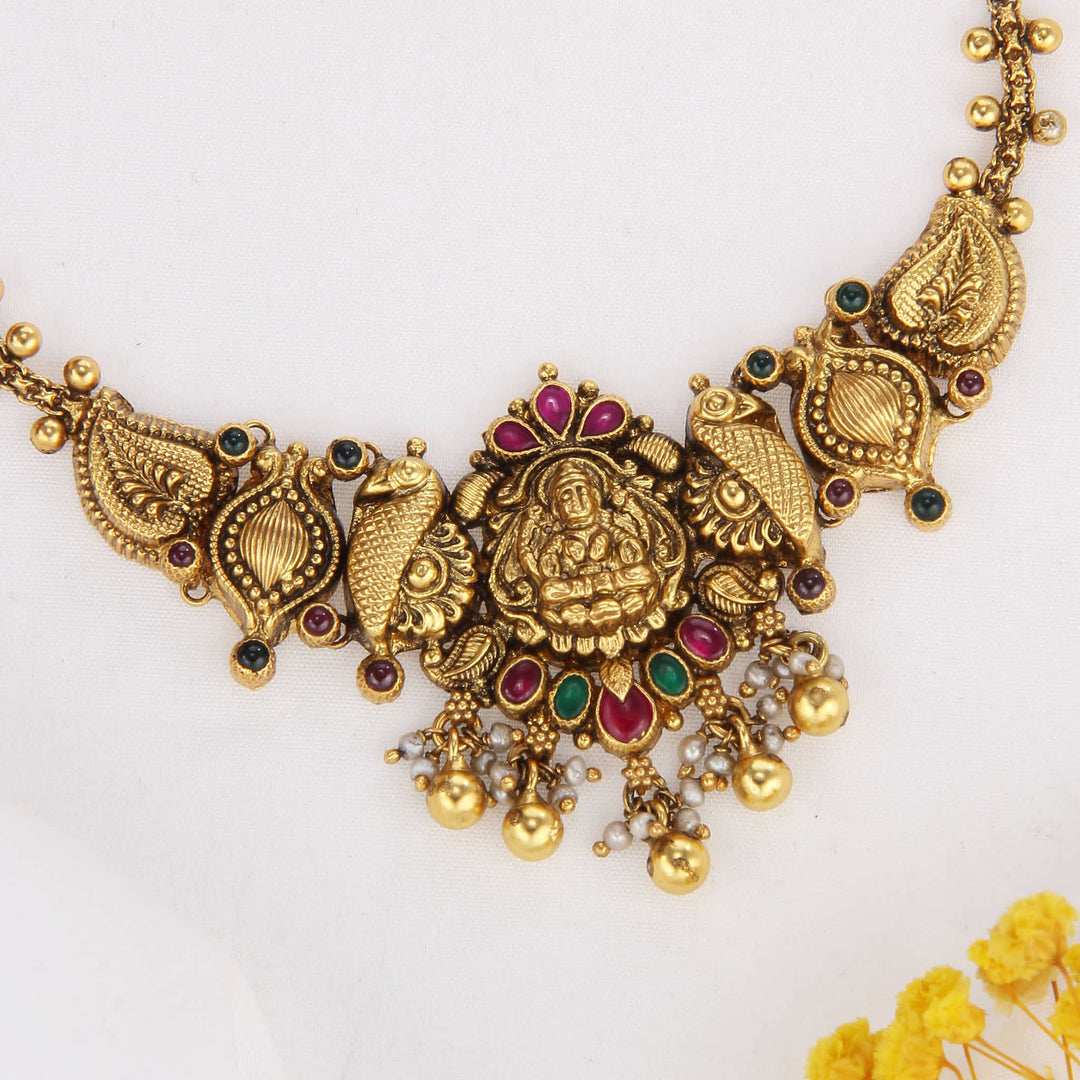 Masterfully Created Nagas Mini Short Necklace
