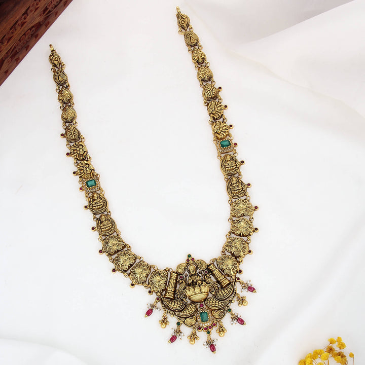 Brilliantly Decorated Nagas Long Necklace