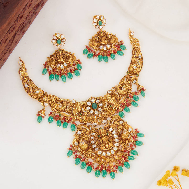 Blissful Radiant 3D SPL Short Necklace Set