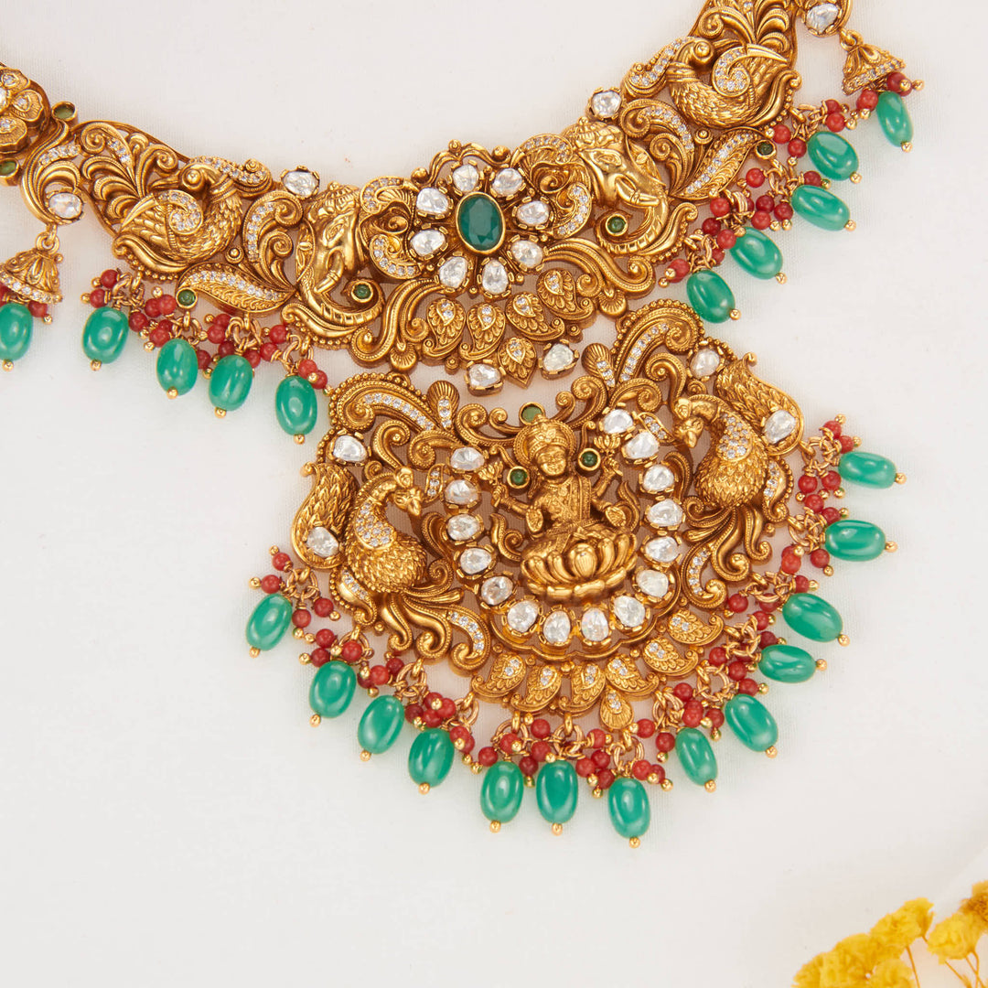 Blissful Radiant 3D SPL Short Necklace Set