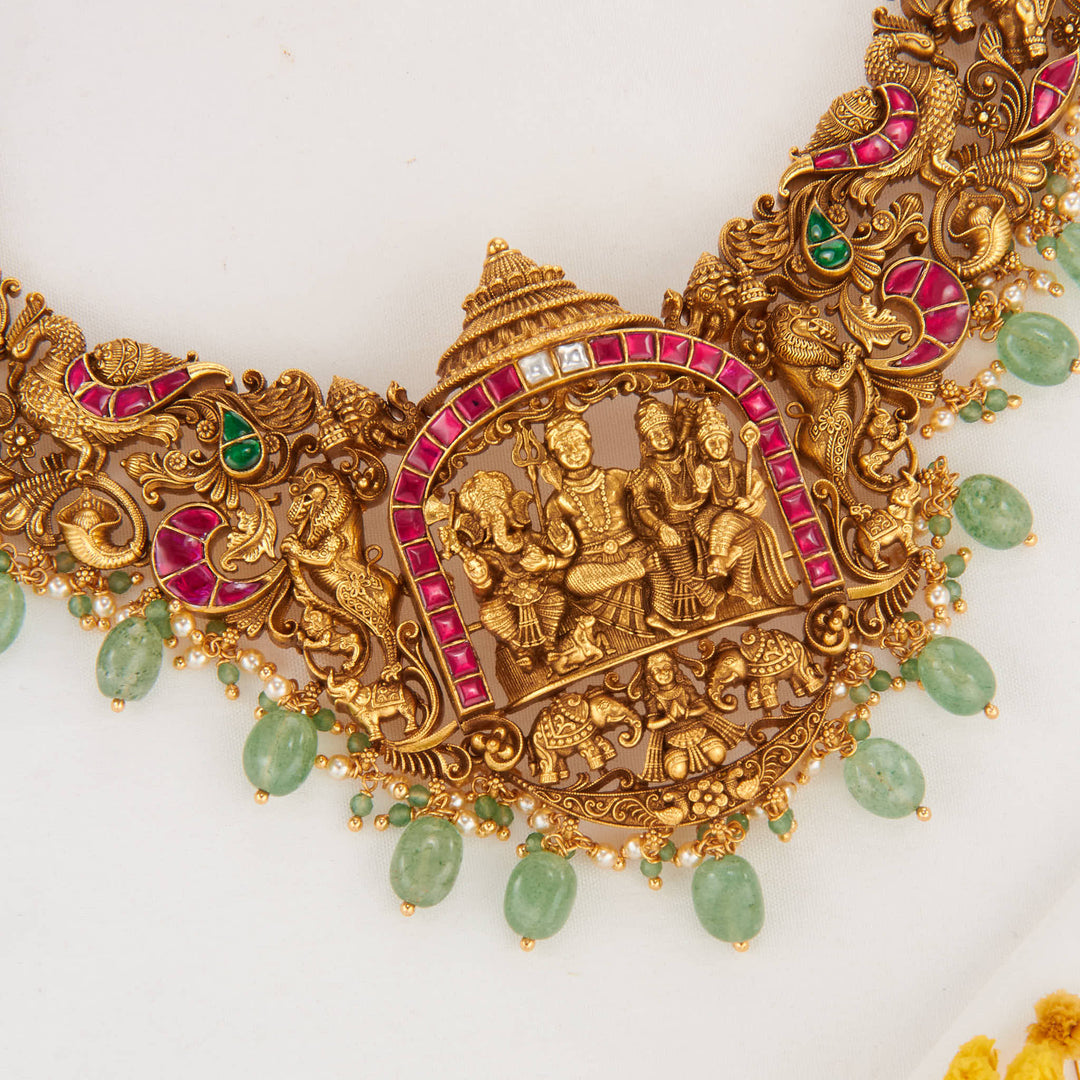 Eternal Blessings 3D SPL Short Necklace Set