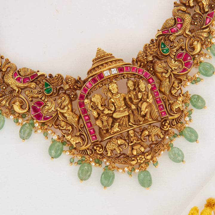 Eternal Blessings 3D SPL Short Necklace Set