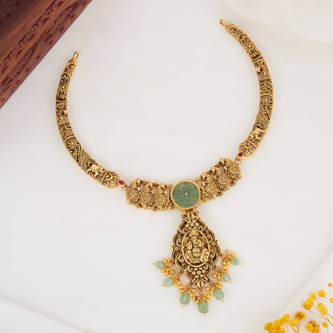 Peerless Sage 3D SPL Short Necklace
