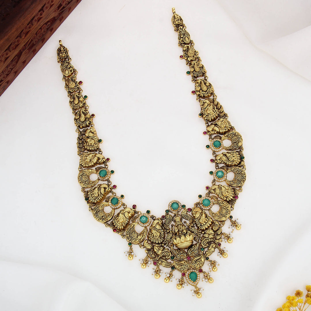 Aruvi Nagas Long Necklace
