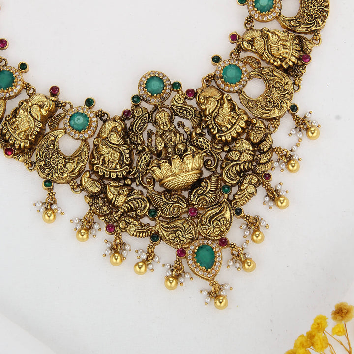 Aruvi Nagas Long Necklace