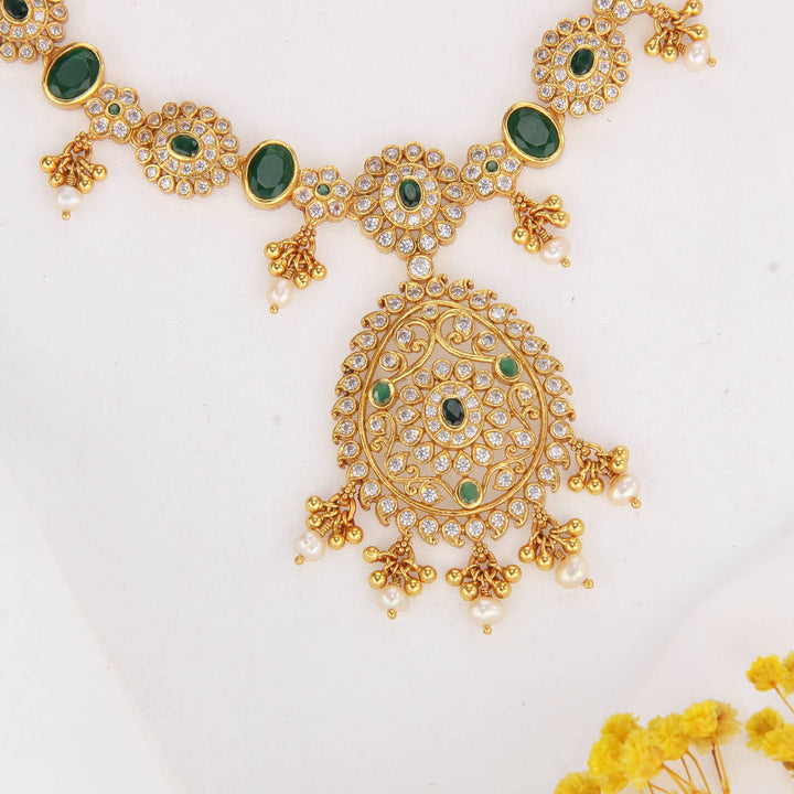 Deserving Admiration Stone Short Necklace