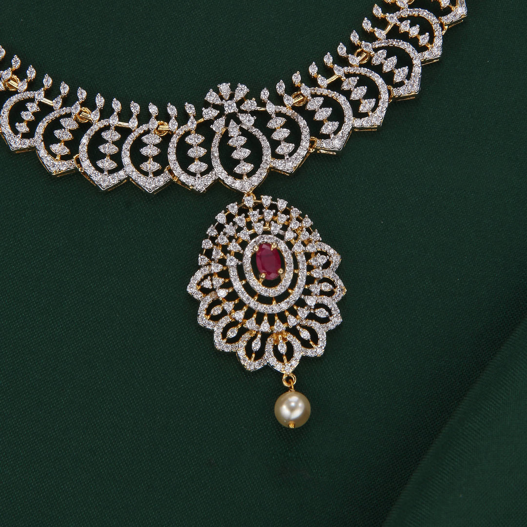 Luminous Treasure Avikam Short Necklace Set