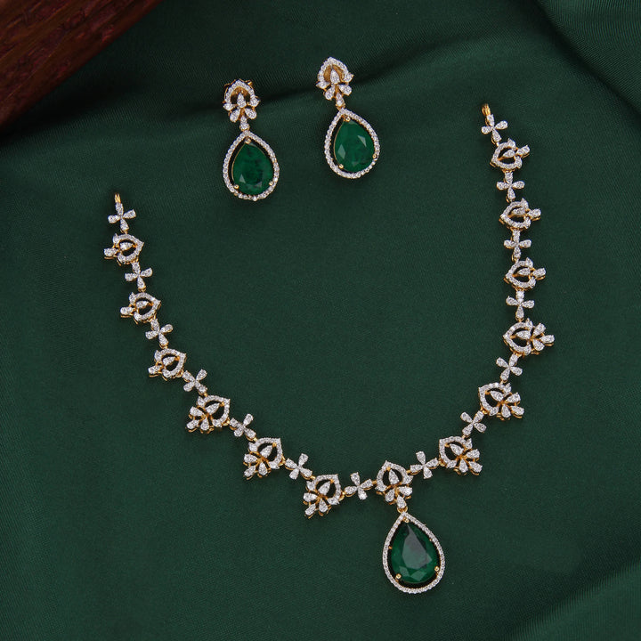 Resplendent Muse Avikam Short Necklace Set