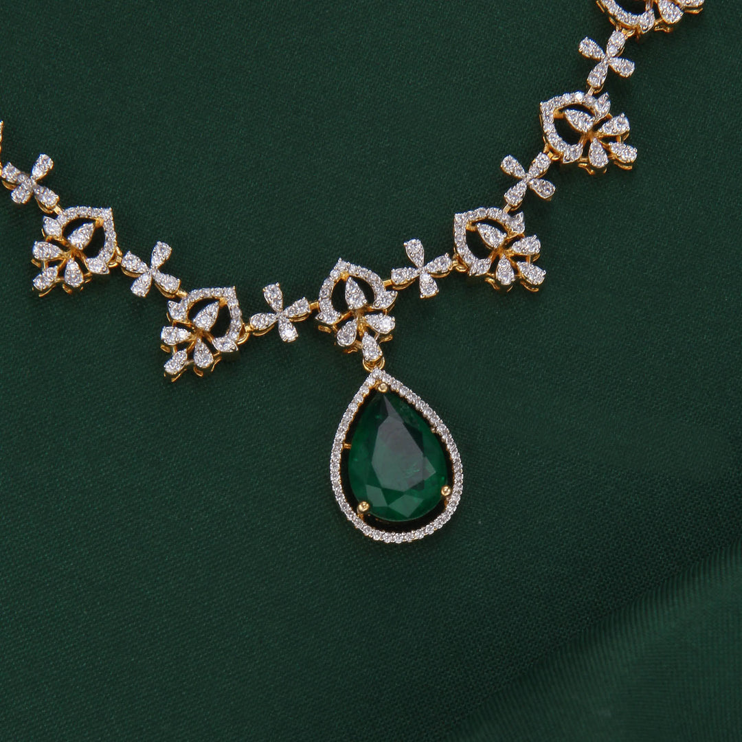 Resplendent Muse Avikam Short Necklace Set