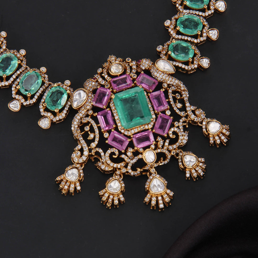 Timeless Allure Victorian Short Necklace Set