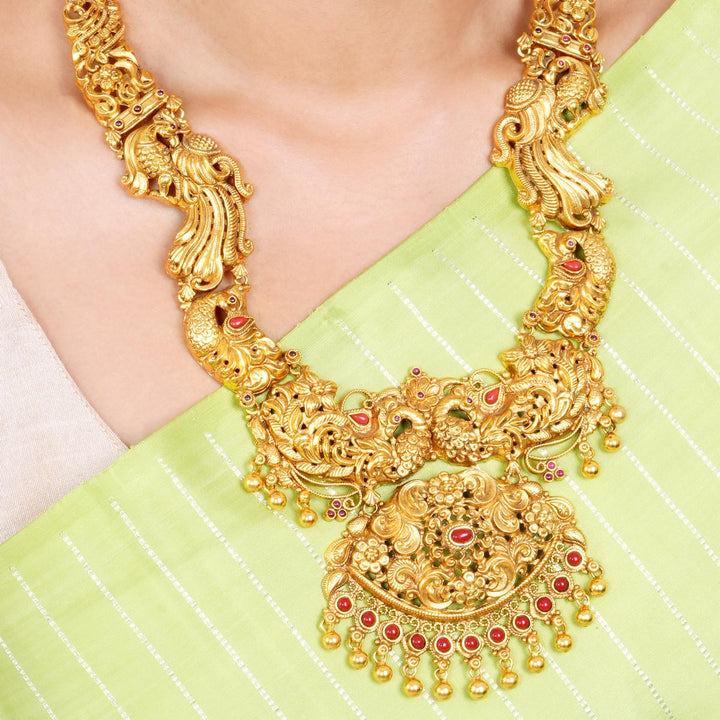 Pavoon Long Necklace