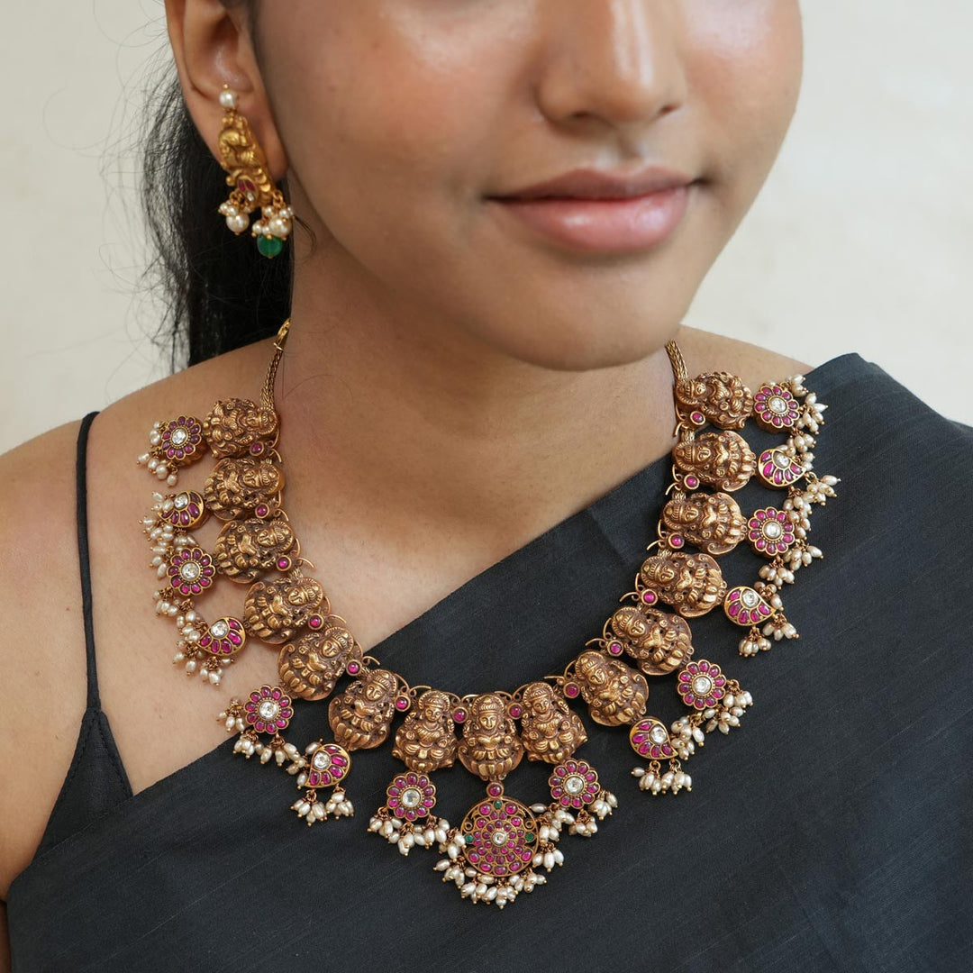 Vividha Short Necklace
