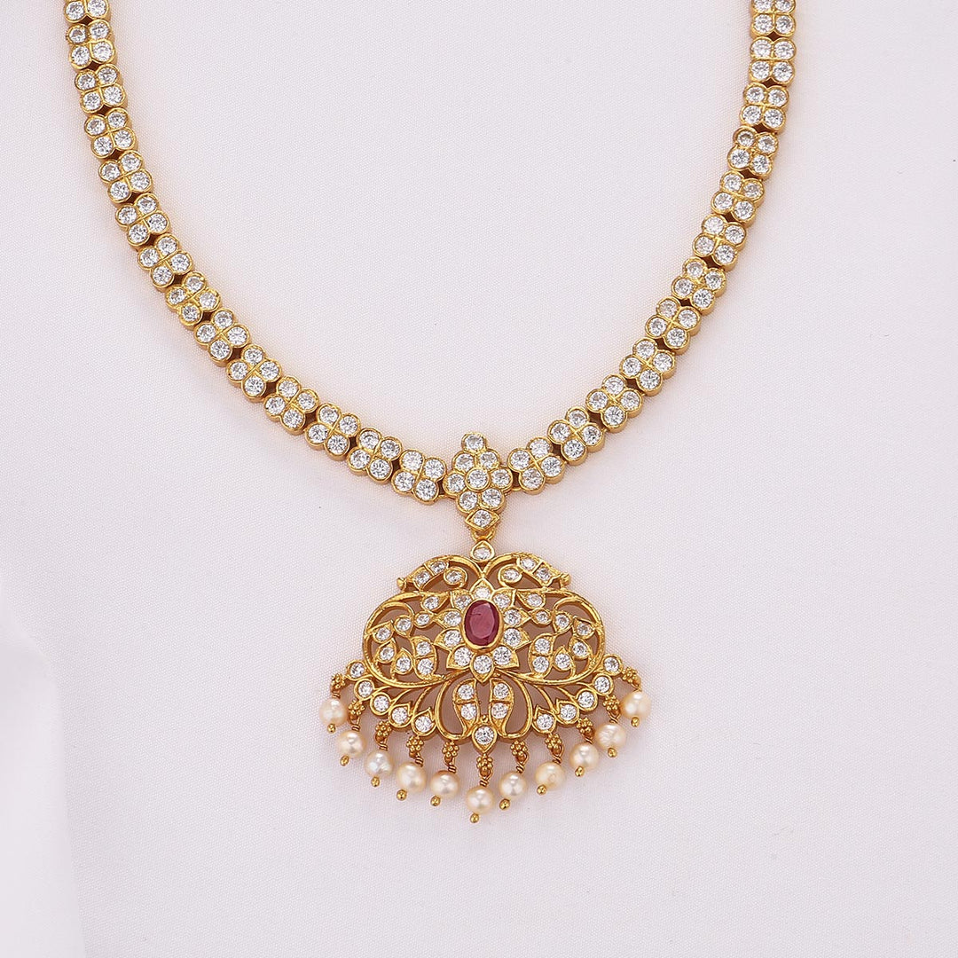 Aashi Attigai Stone Necklace