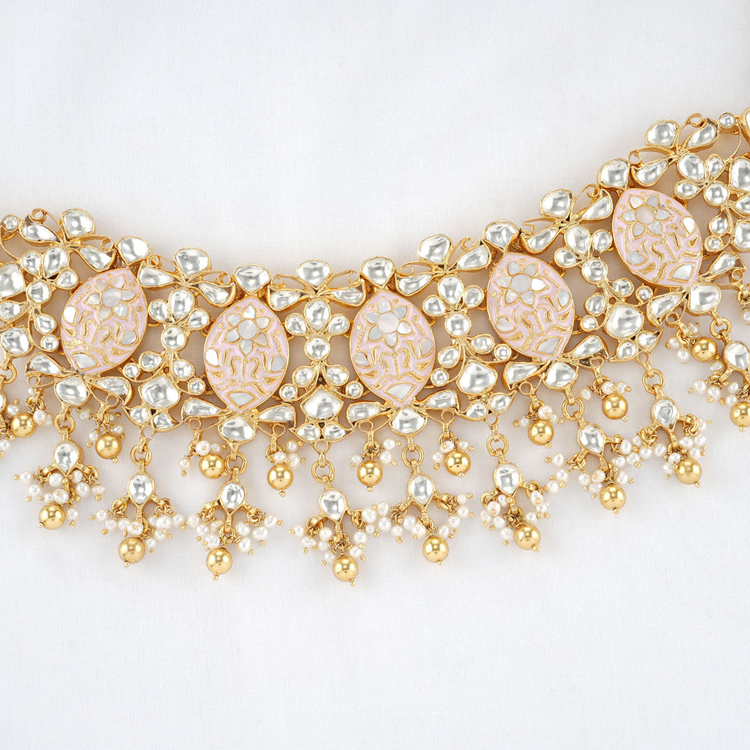 Ruksar Kundan Choker Set