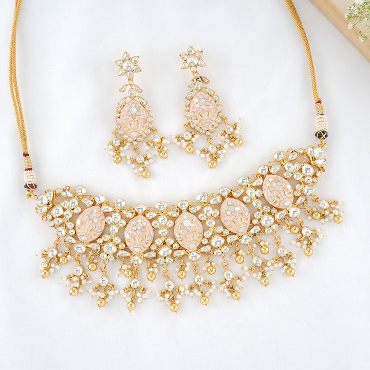 Ruksar Kundan Choker Set